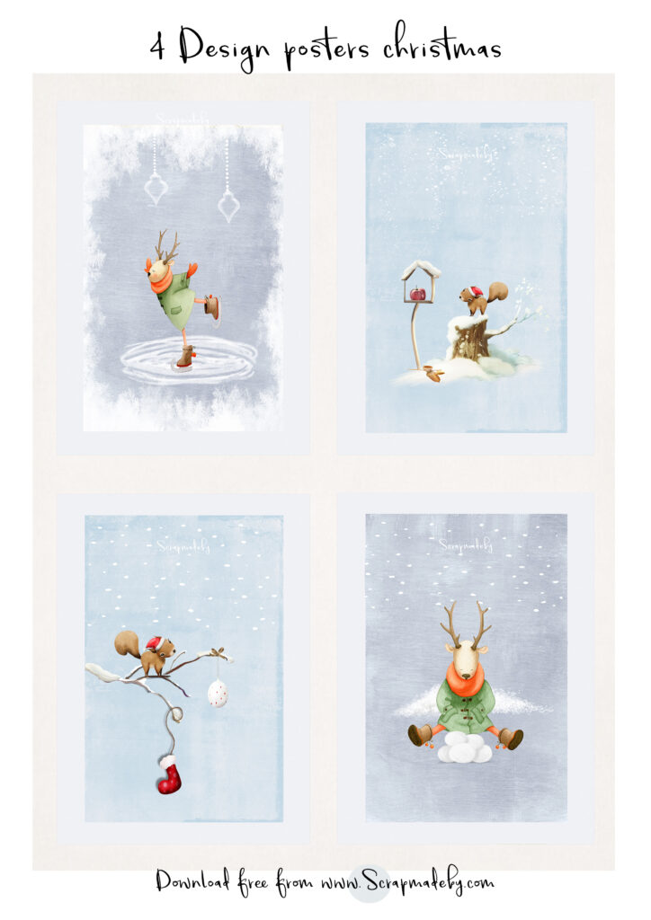 Design poster christmas