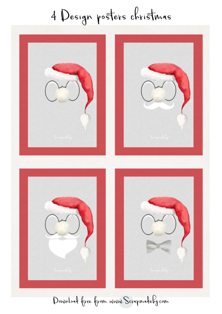Design poster christmas