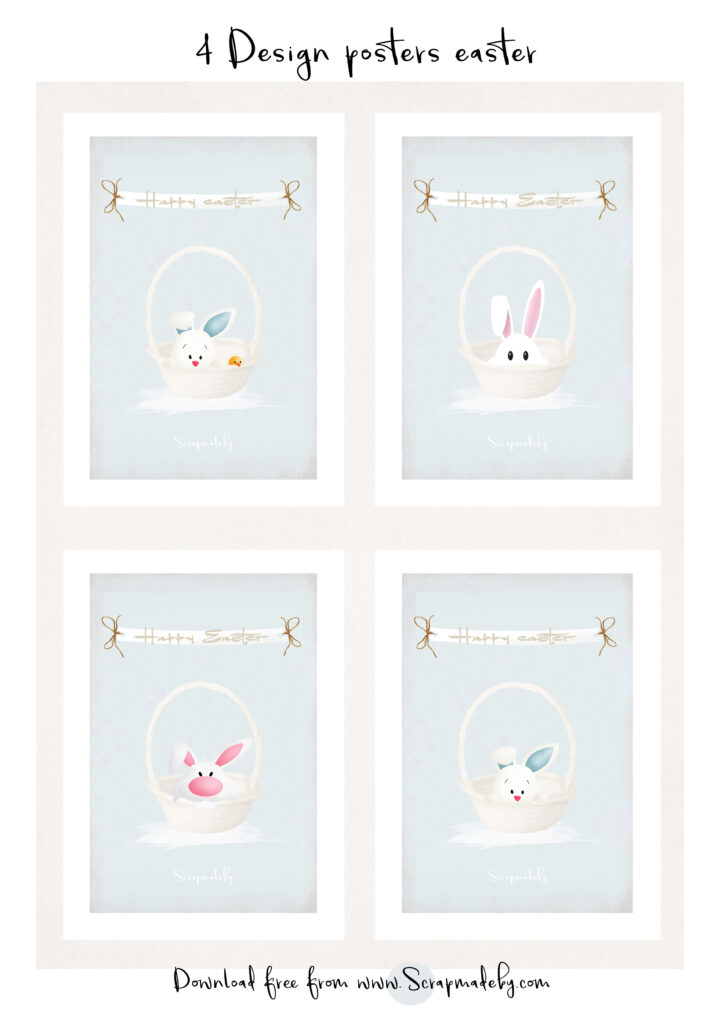 Design poster easter