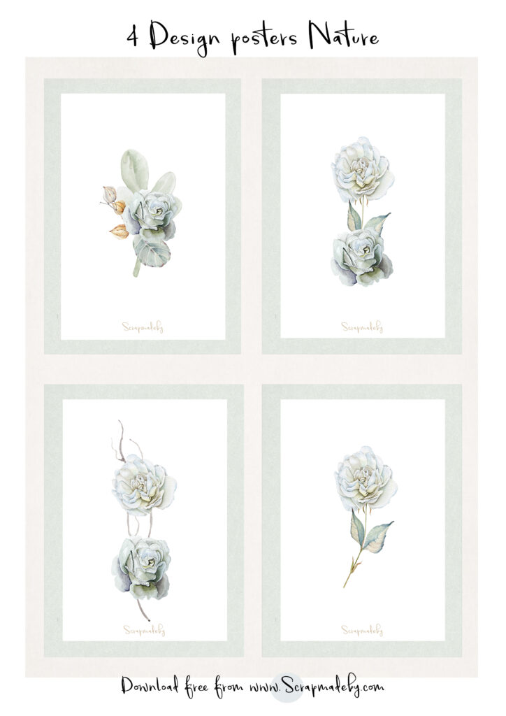 Design poster nature