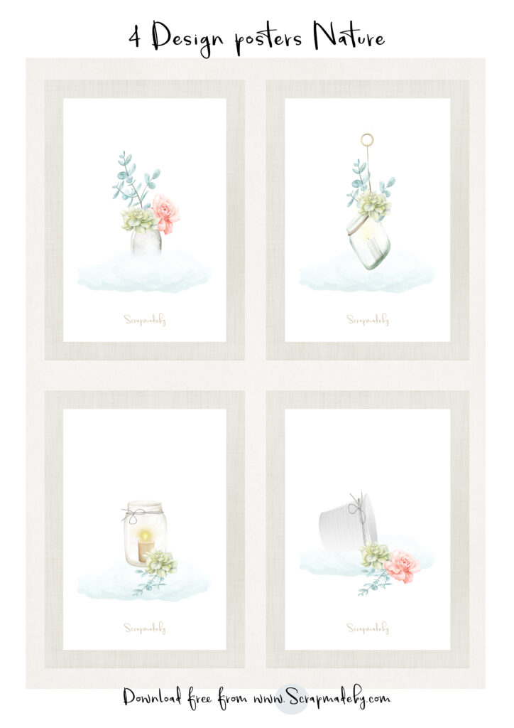 Design poster nature