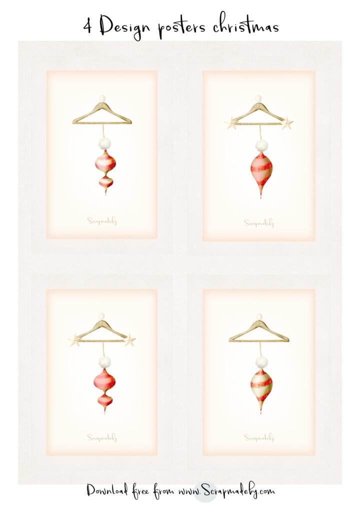 Design poster christmas