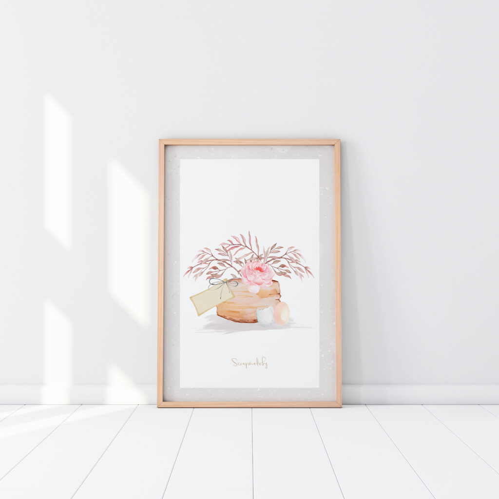 Design poster easter