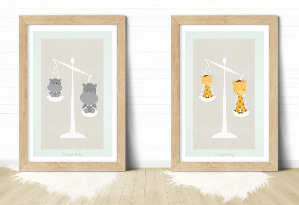 Design poster to baby boys