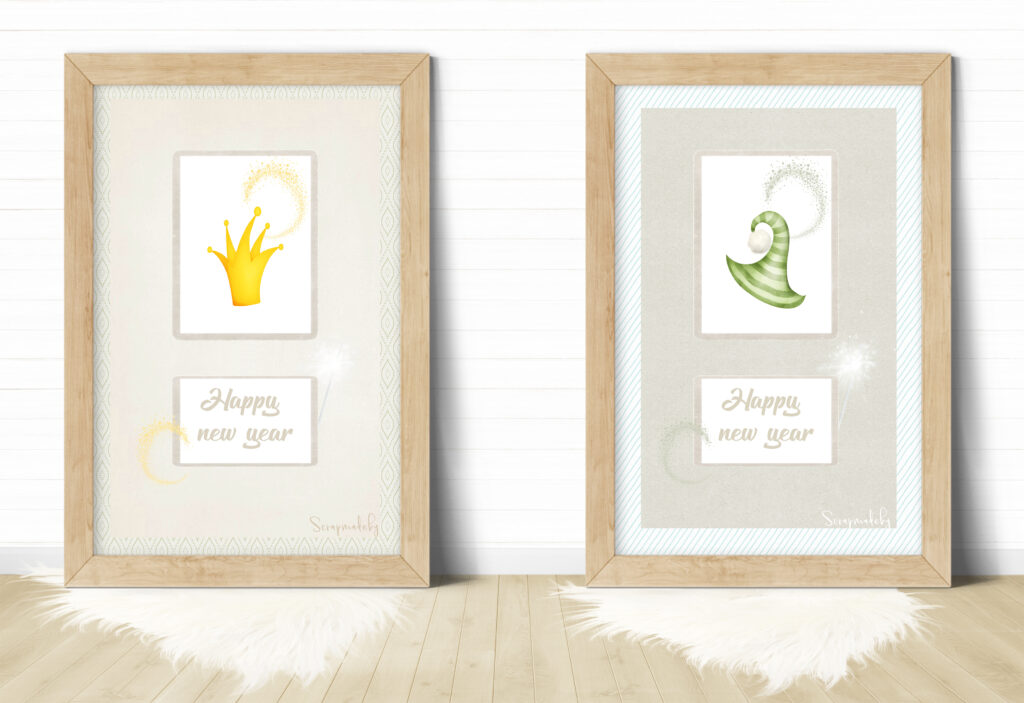 Design poster happy new year