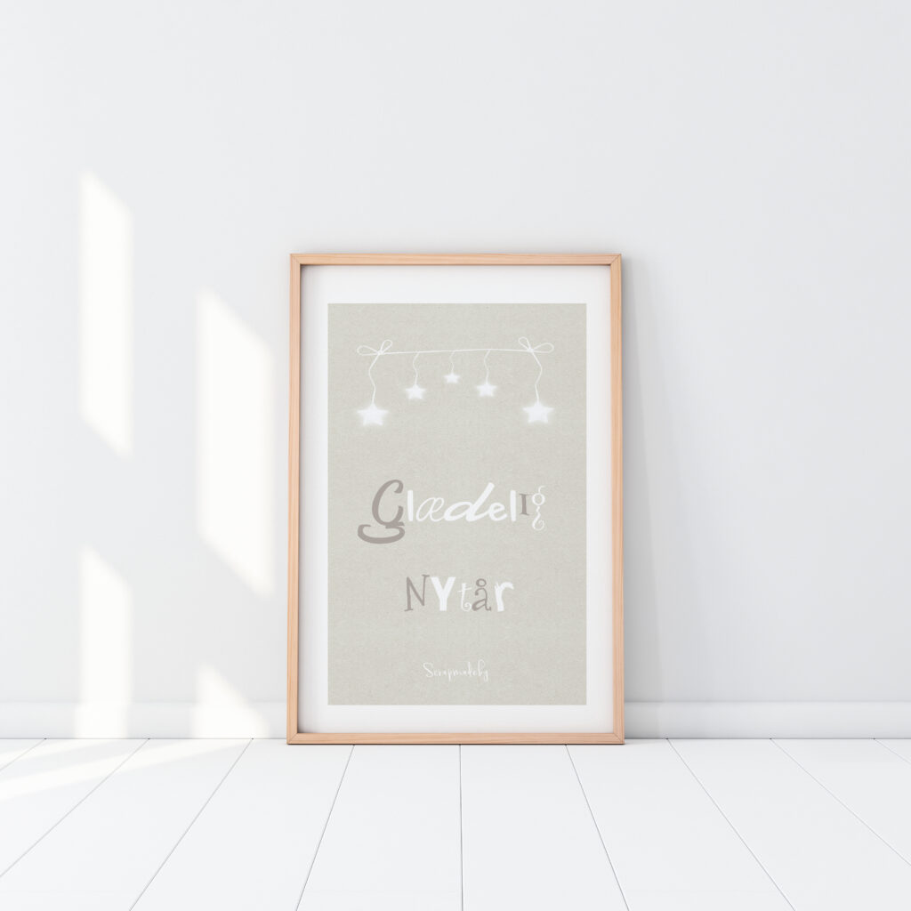 Danish poster new year