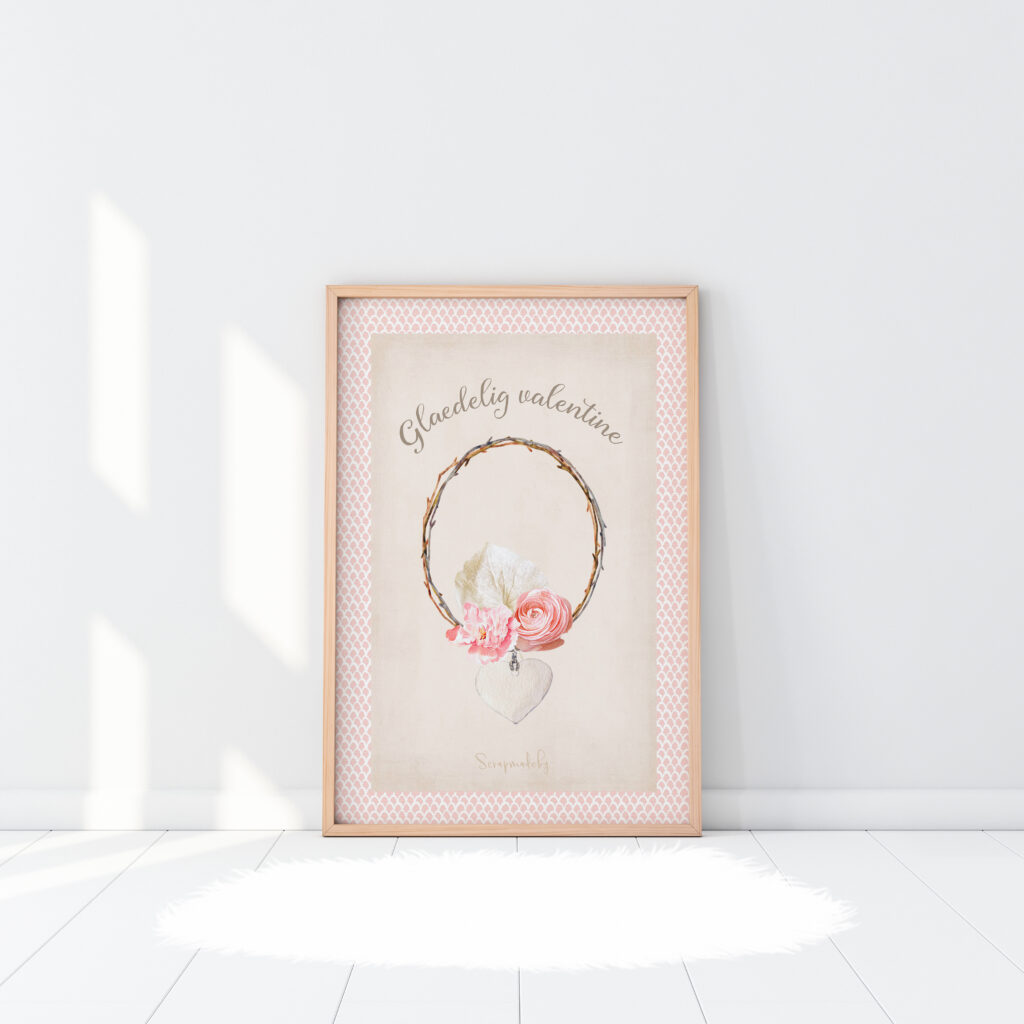 Danish poster valentines