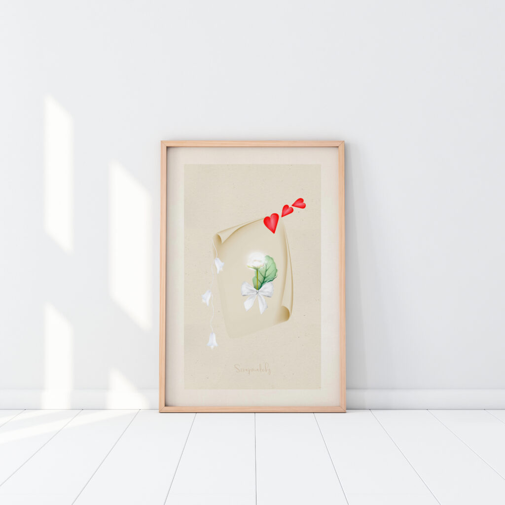 Danish poster valentines