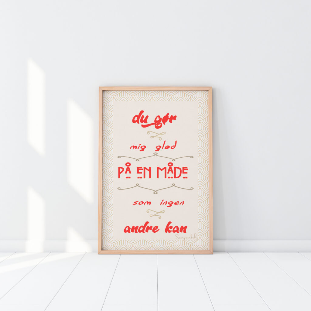 Design poster valentines