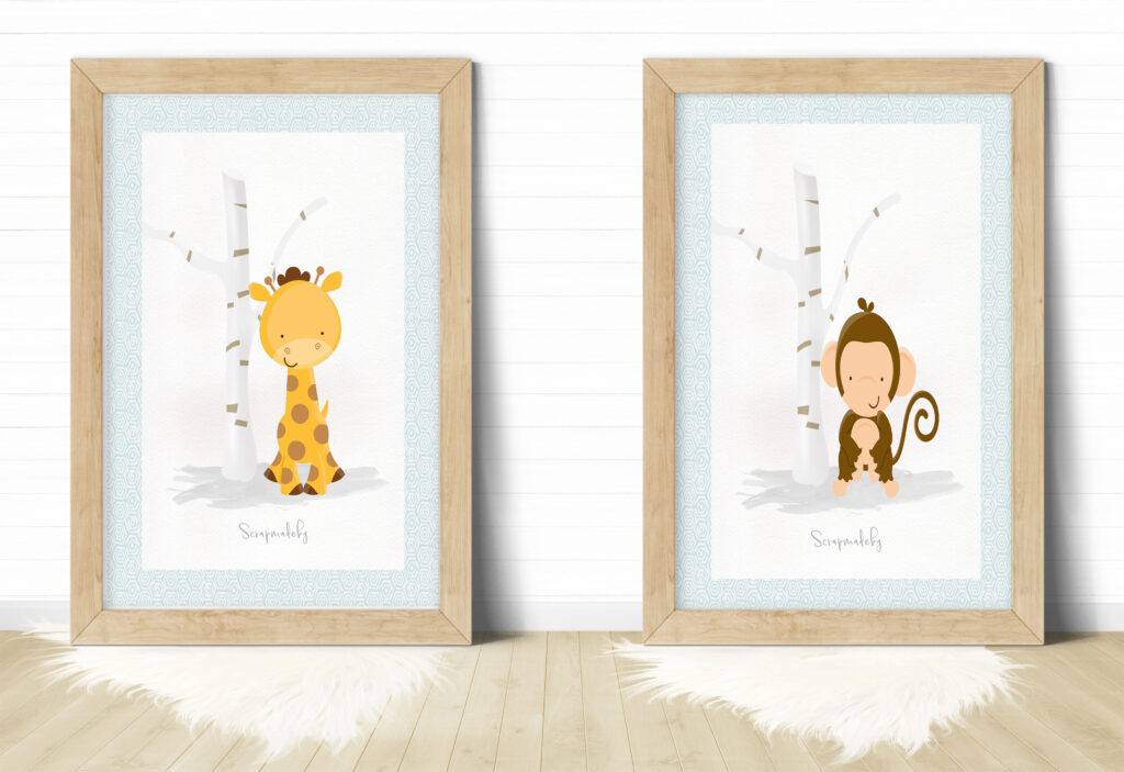 Design poster animal