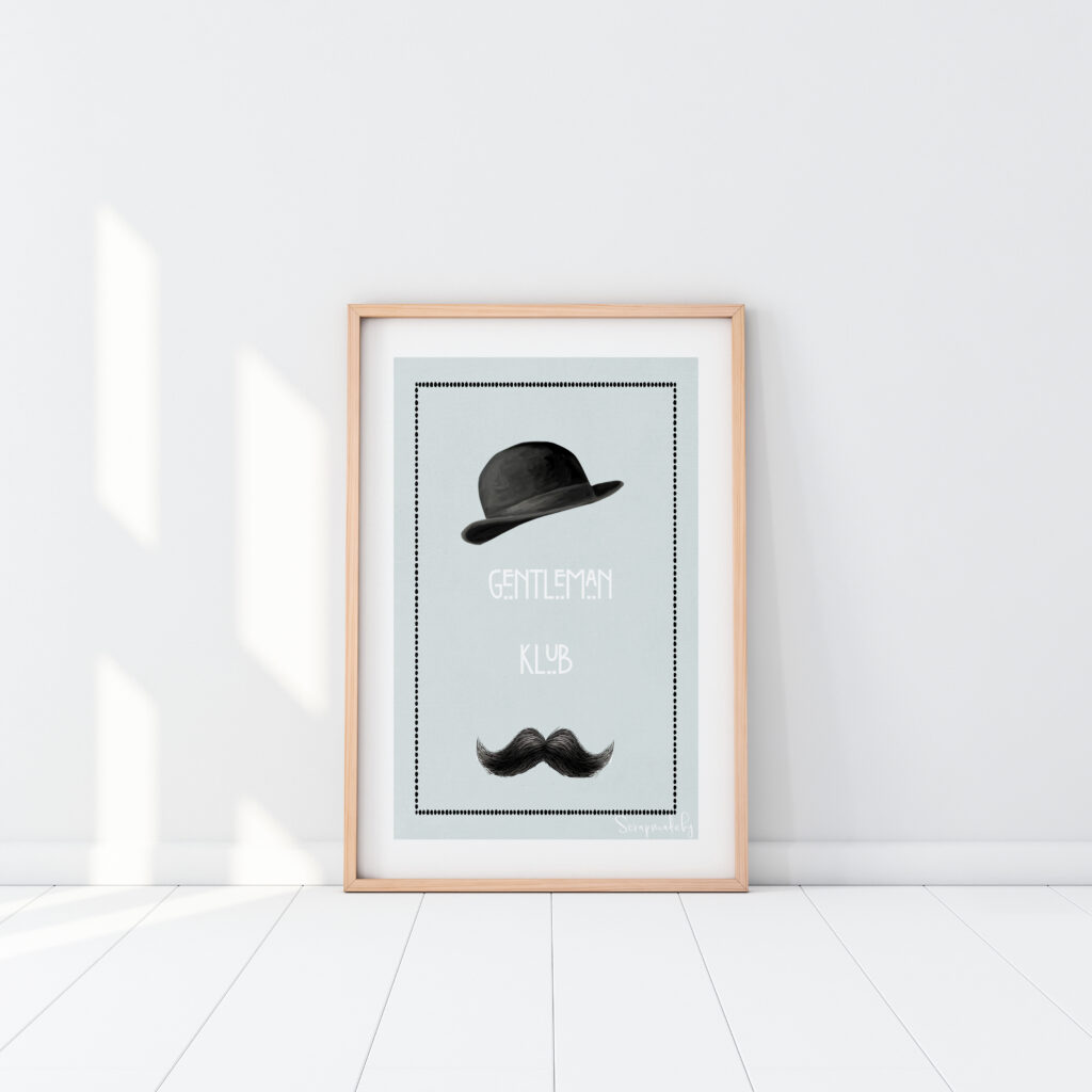 Danish poster retro