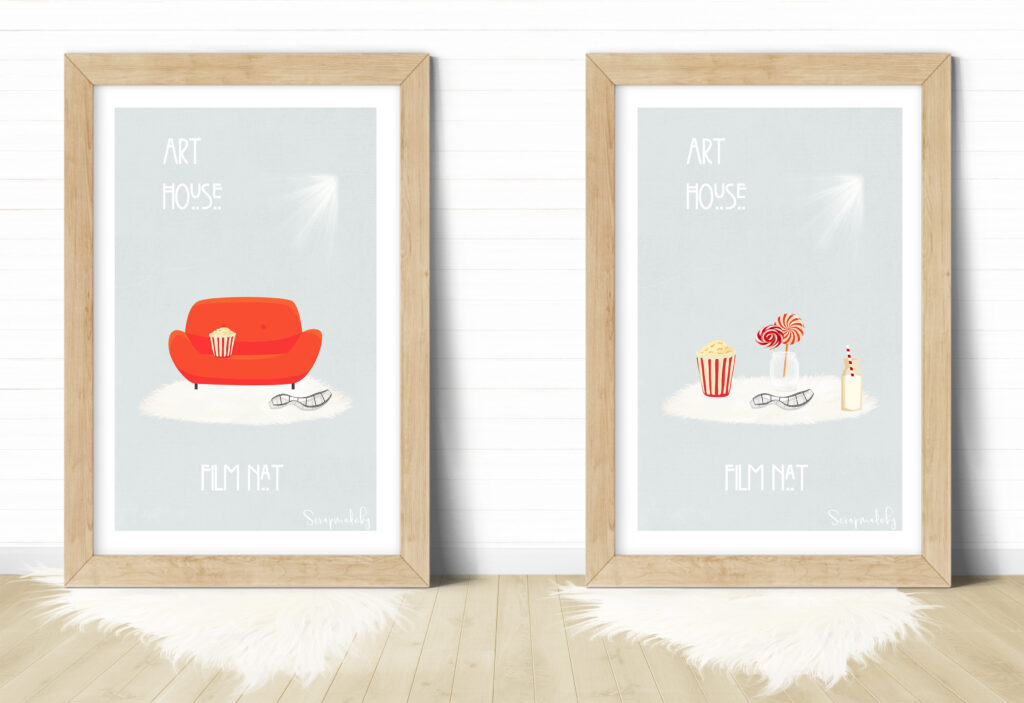 Danish poster retro