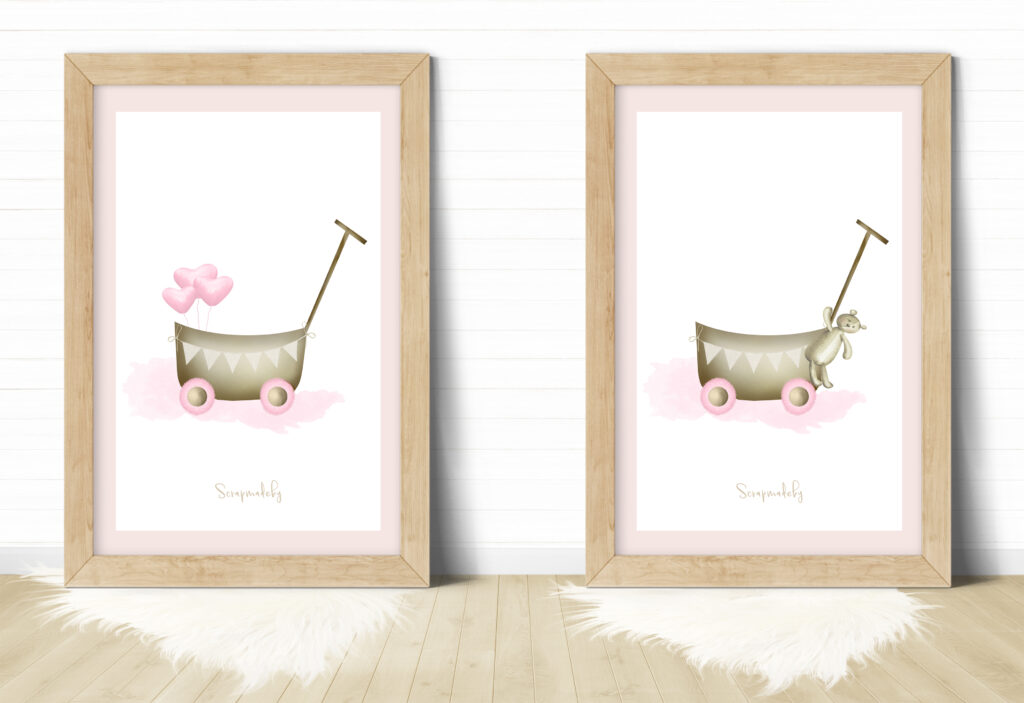 Danish poster to baby girls