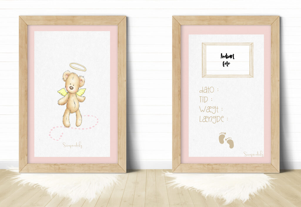 Danish poster to baby girls