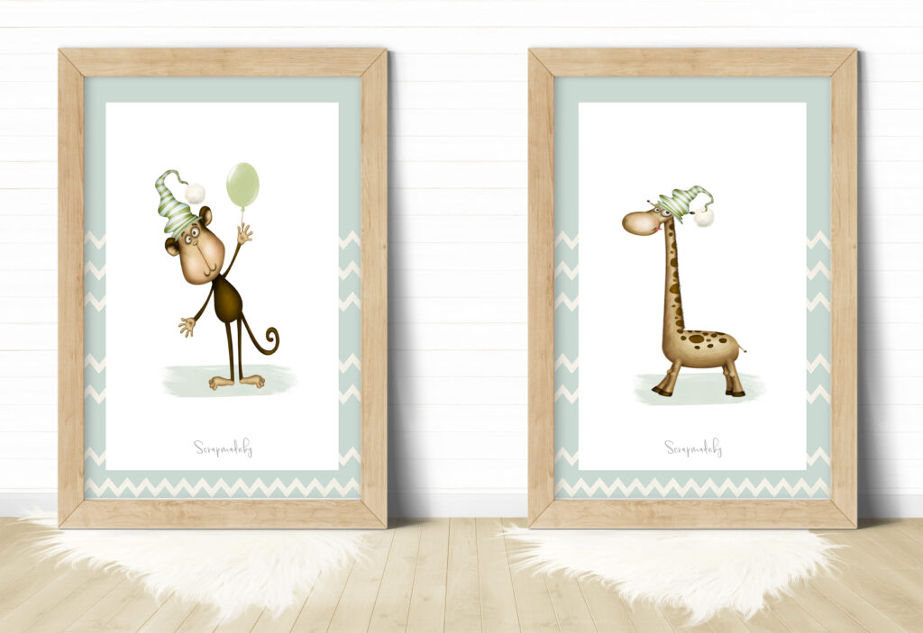 Design poster animal