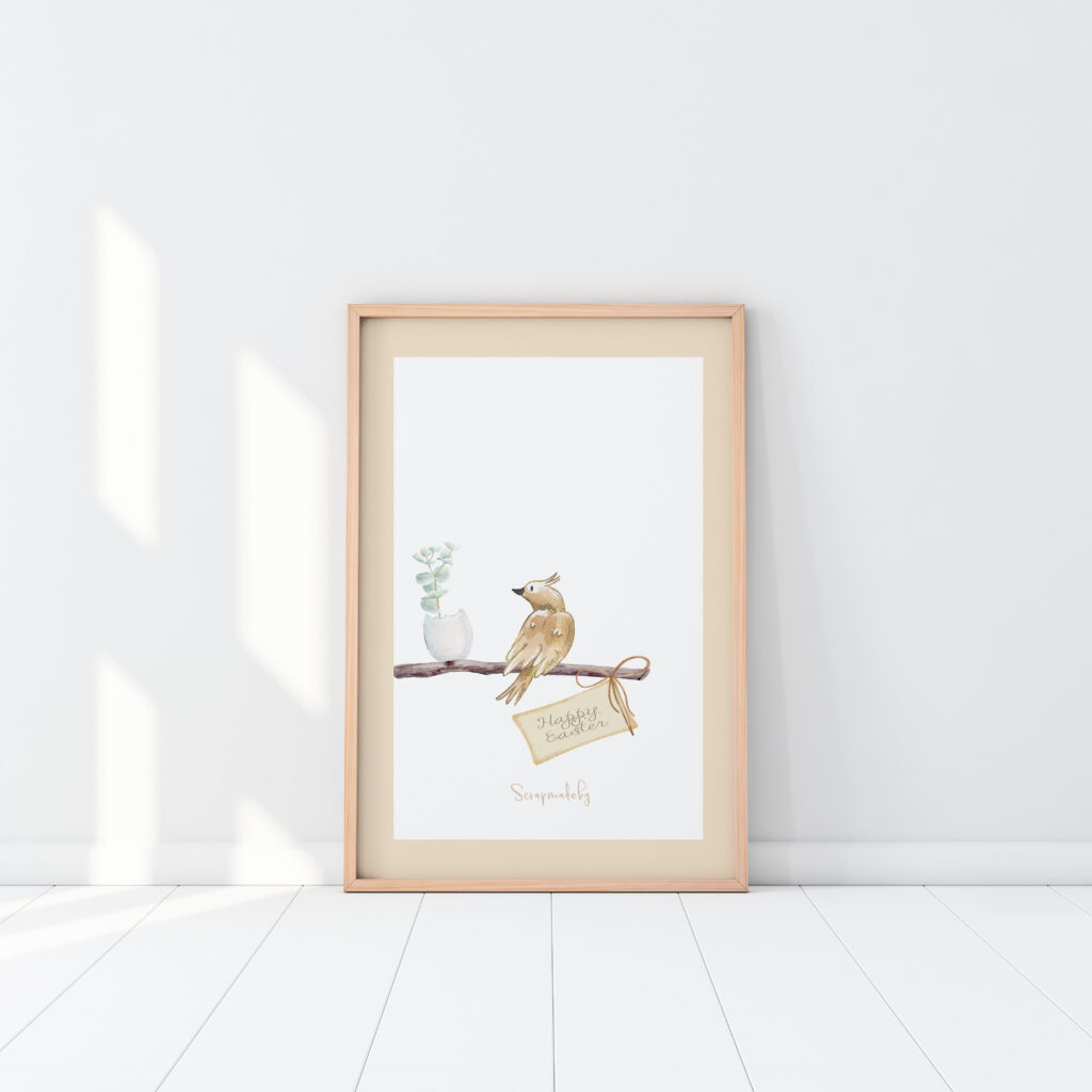 Design poster easter
