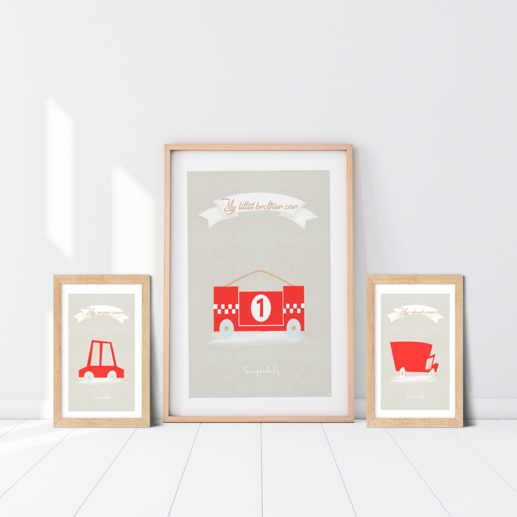 Design poster to family