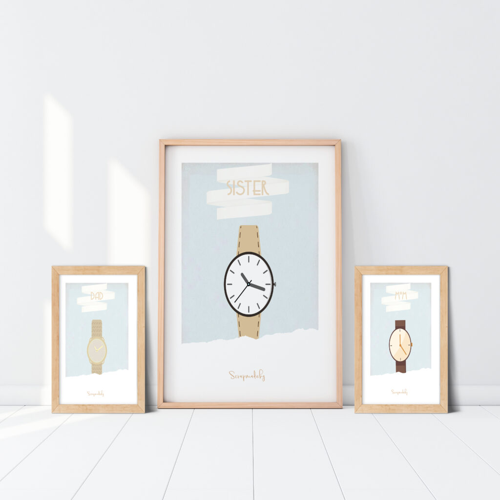 Design poster to family