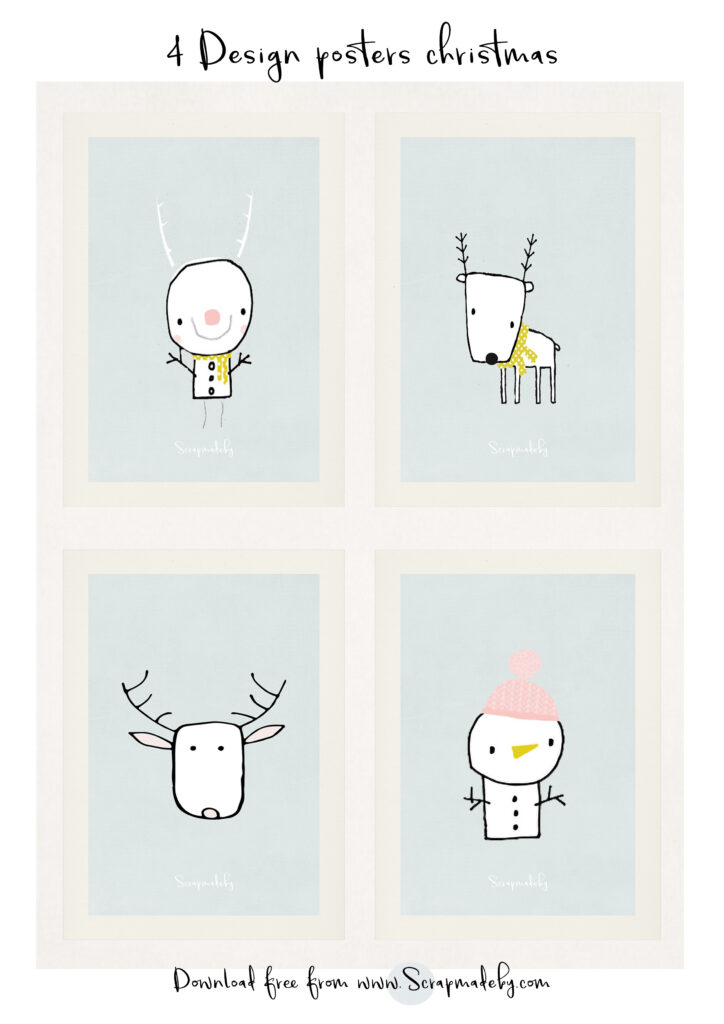 Design poster christmas