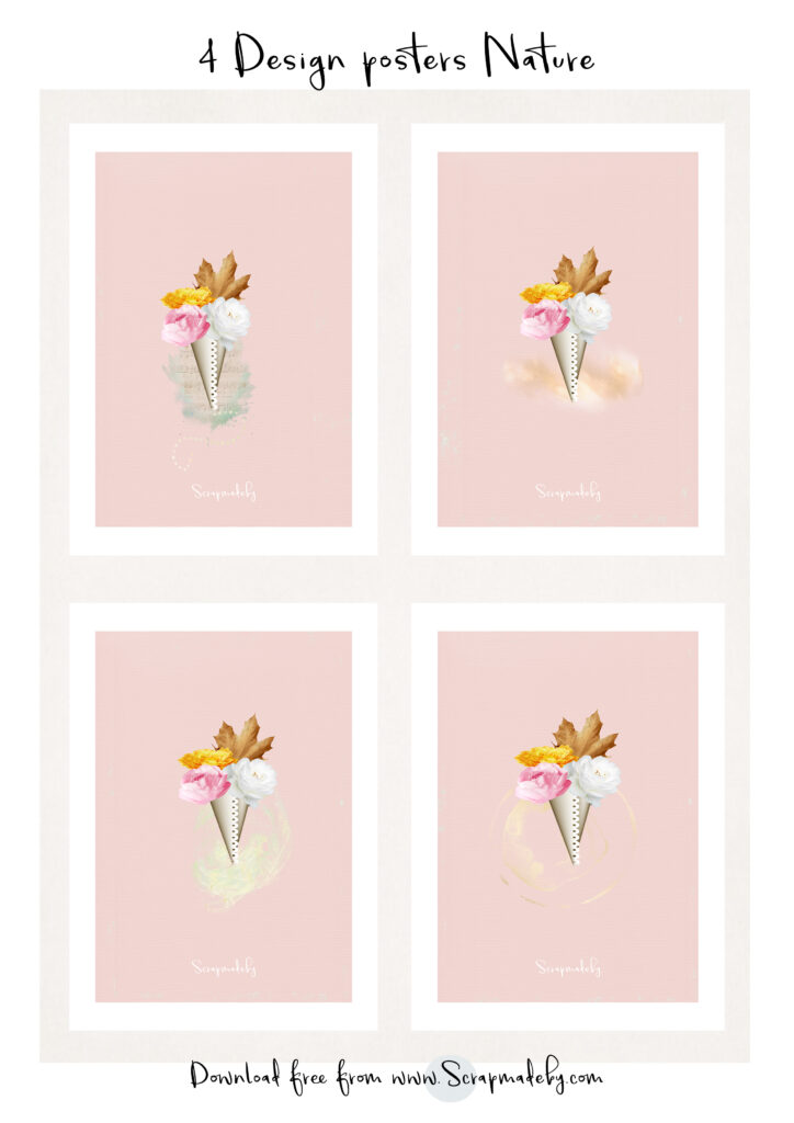 Design poster nature