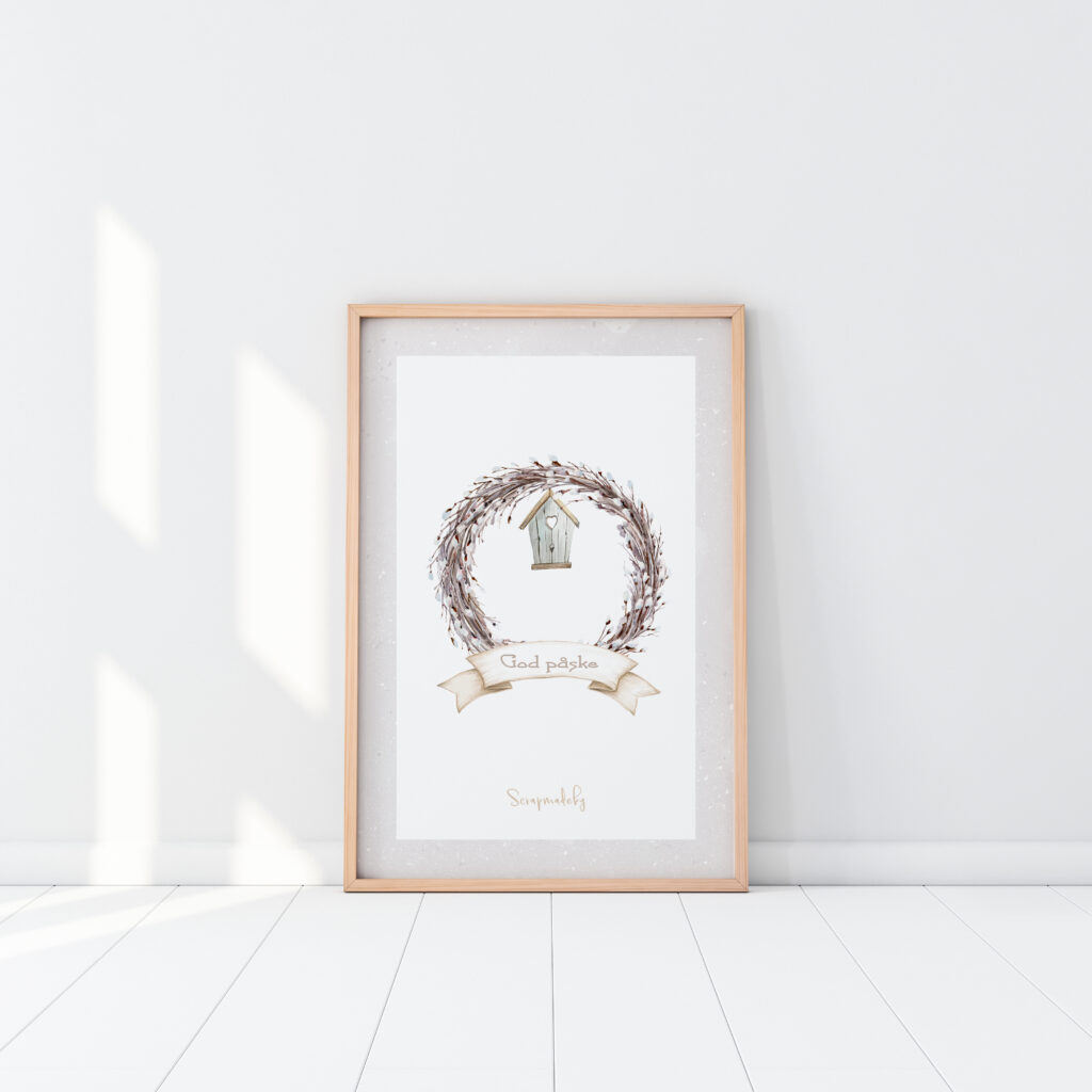Danish poster easter