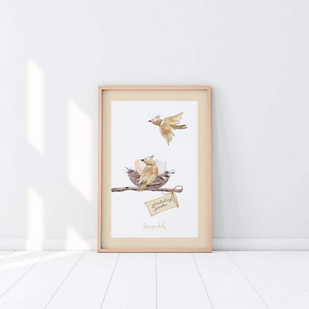 Danish poster easter