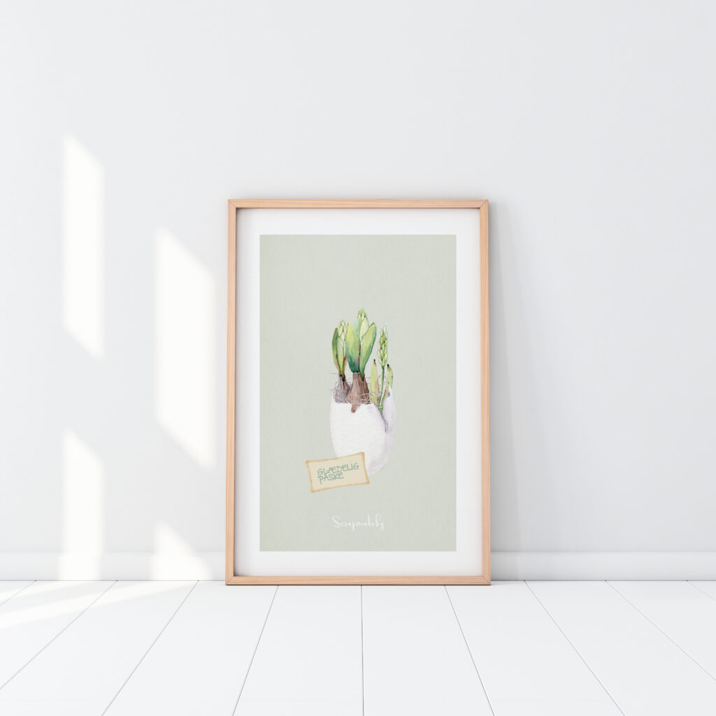 Danish poster easter