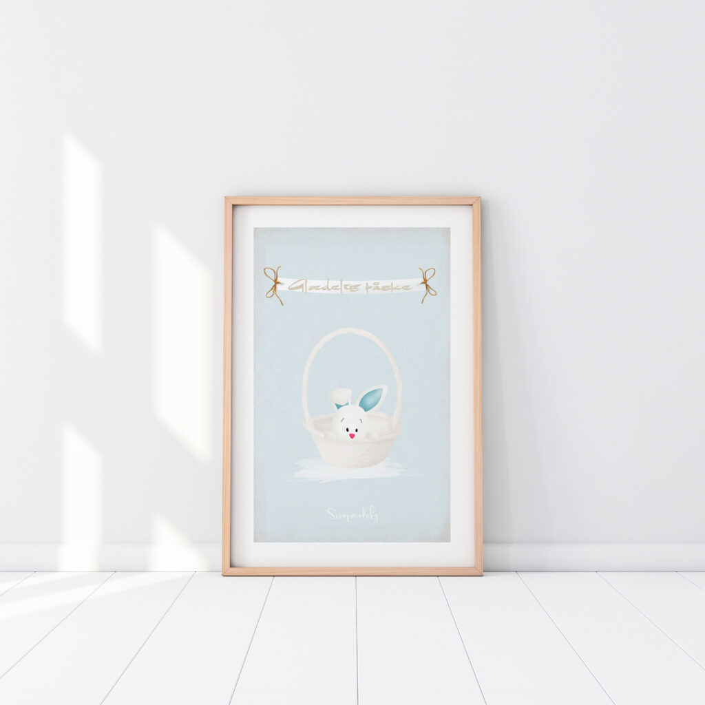 Danish poster easter