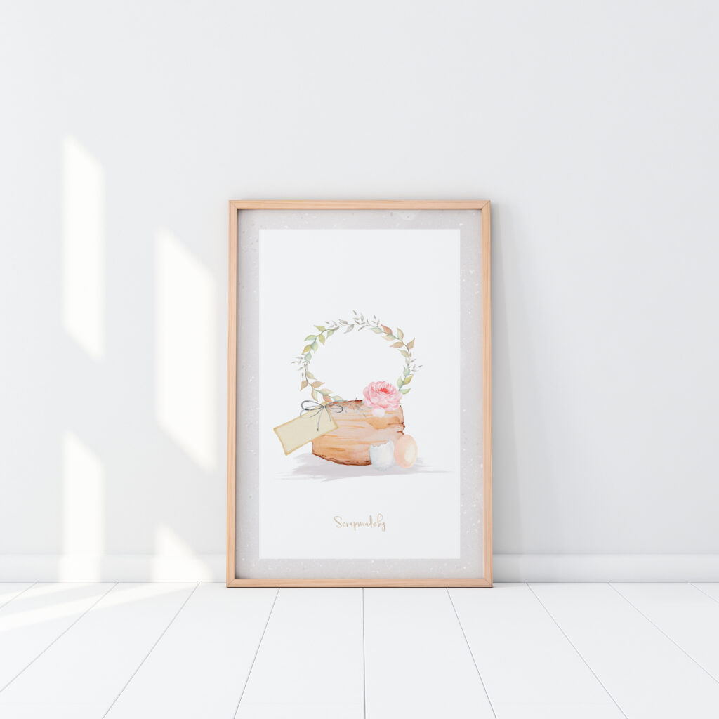 Danish poster easter