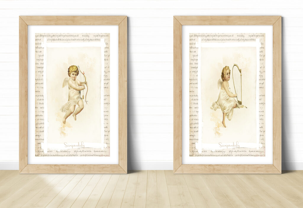 Design poster vintage christmas