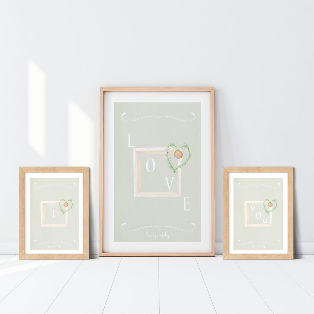 Design poster valentines