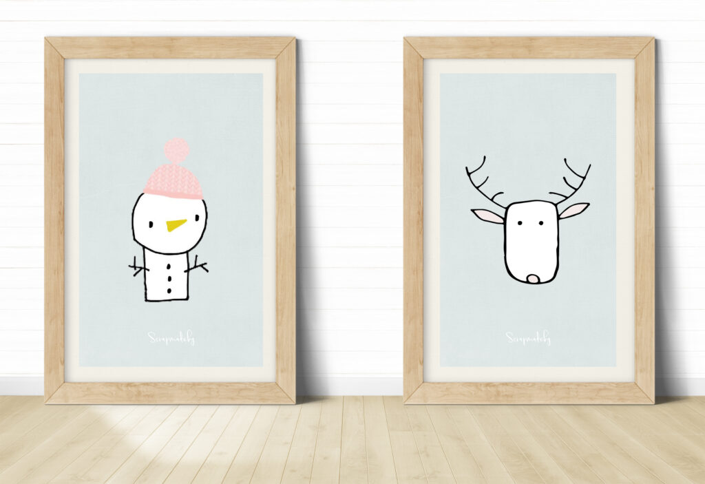 Design poster christmas