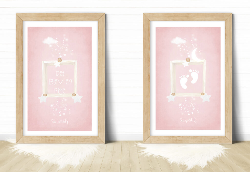 Danish poster to baby girls