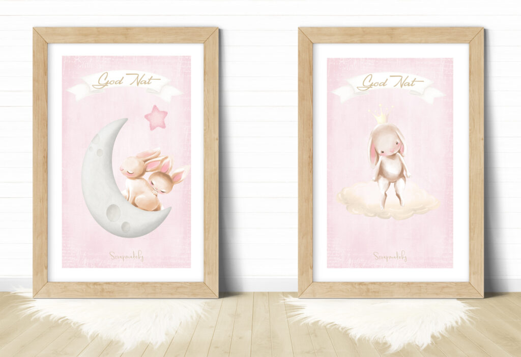 Danish poster to baby girls