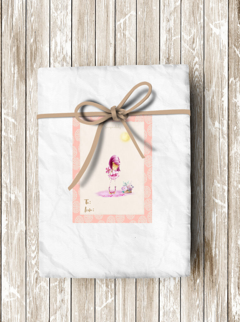 Design cards to girls