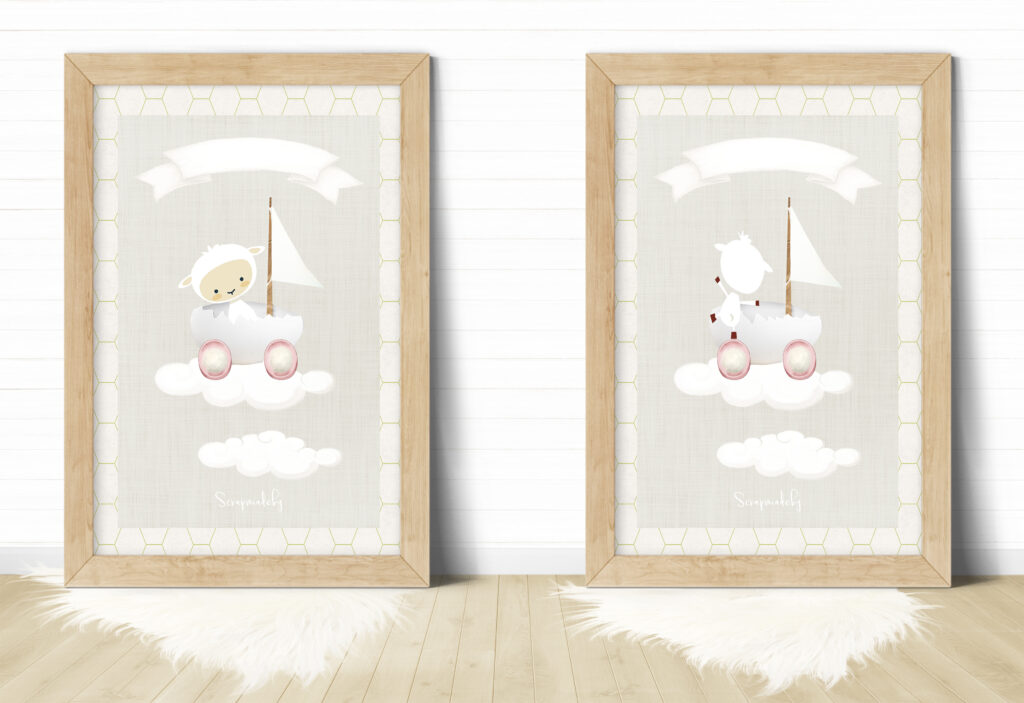 Design poster easter