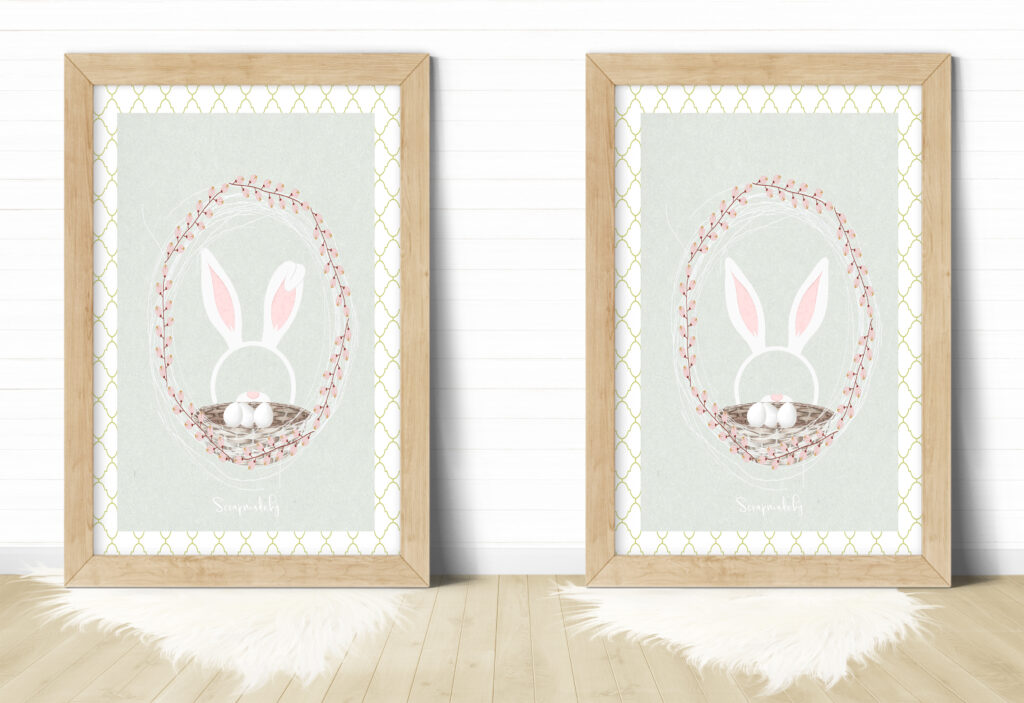 Design poster easter