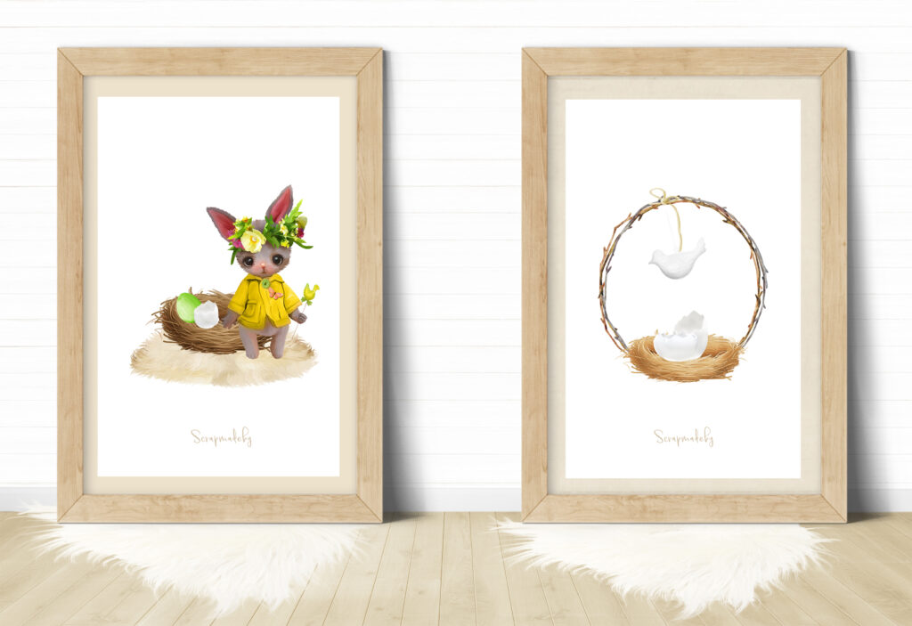 Design poster easter