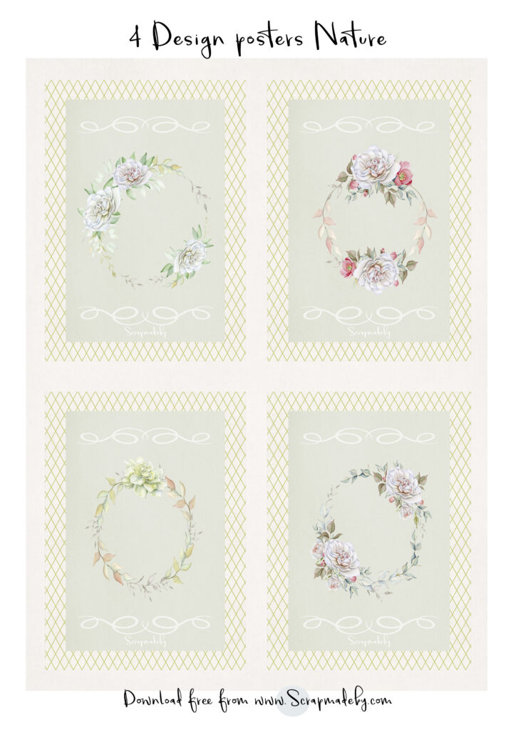 Design poster nature