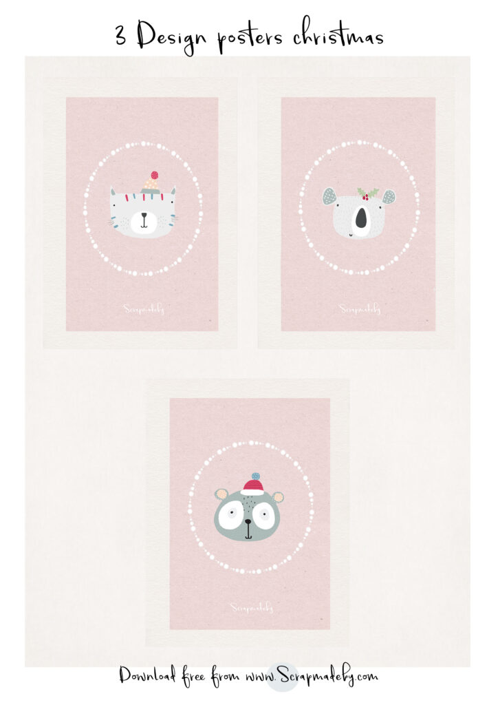 Design poster christmas