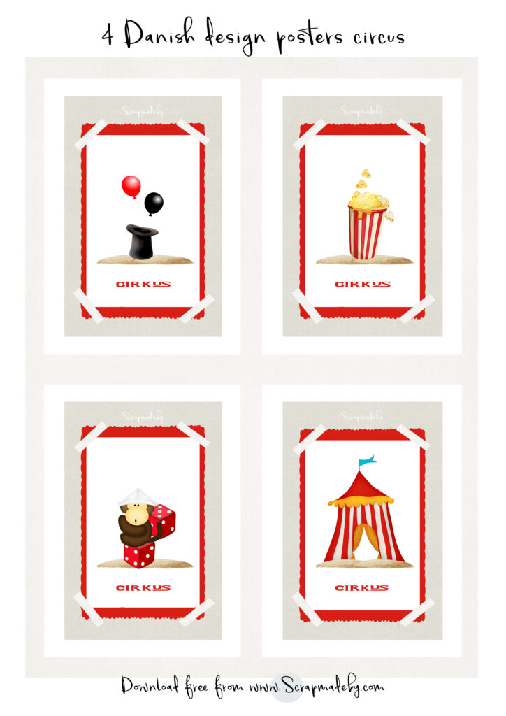 Danish poster circus