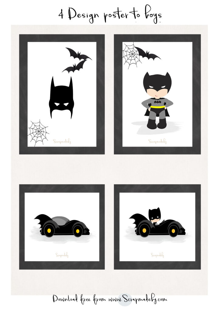 Design poster to boys
