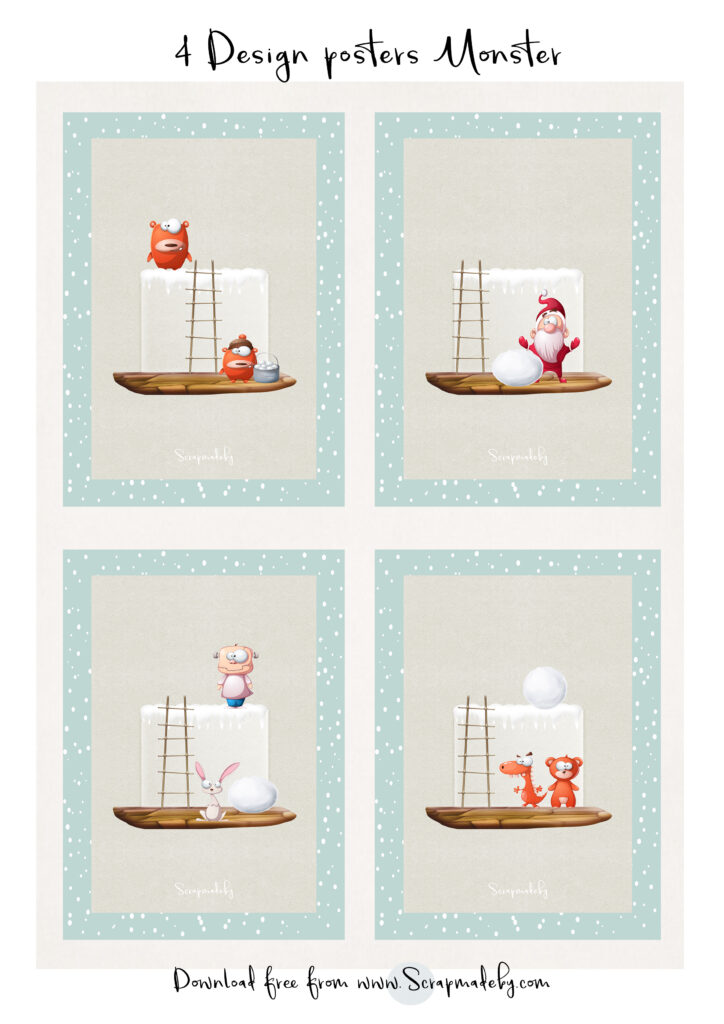 Design poster monster