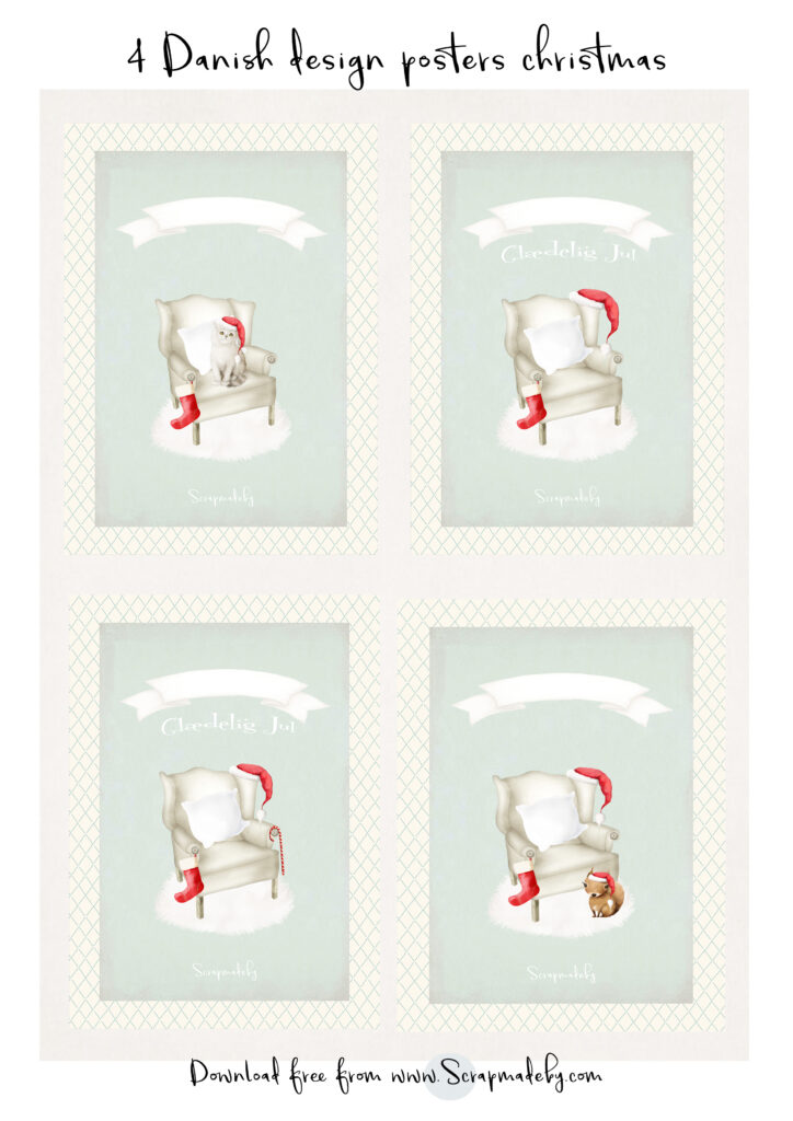 Danish poster christmas