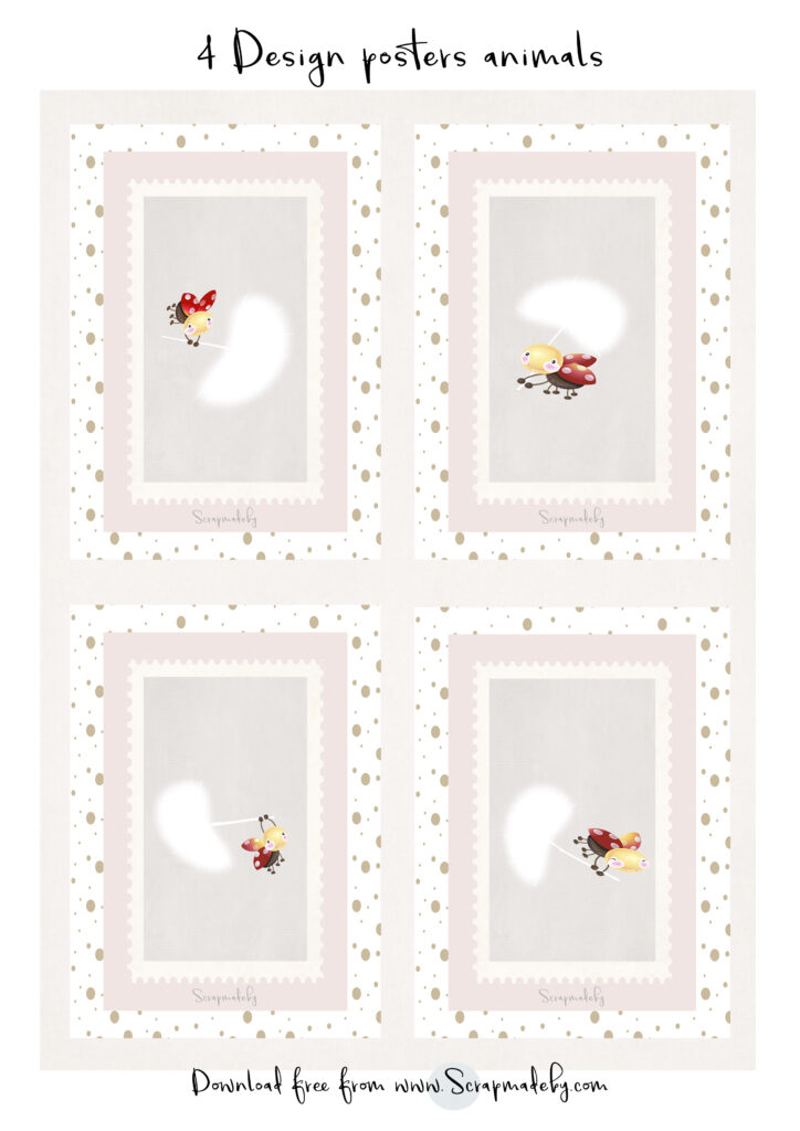 Design poster animals