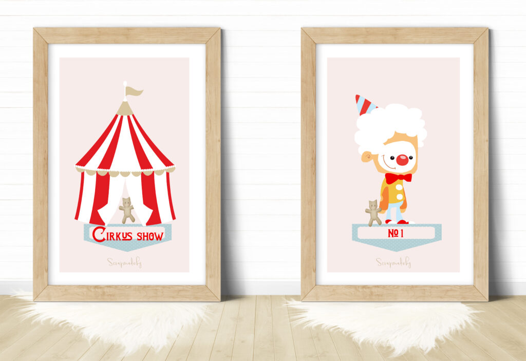 Danish poster cirkus