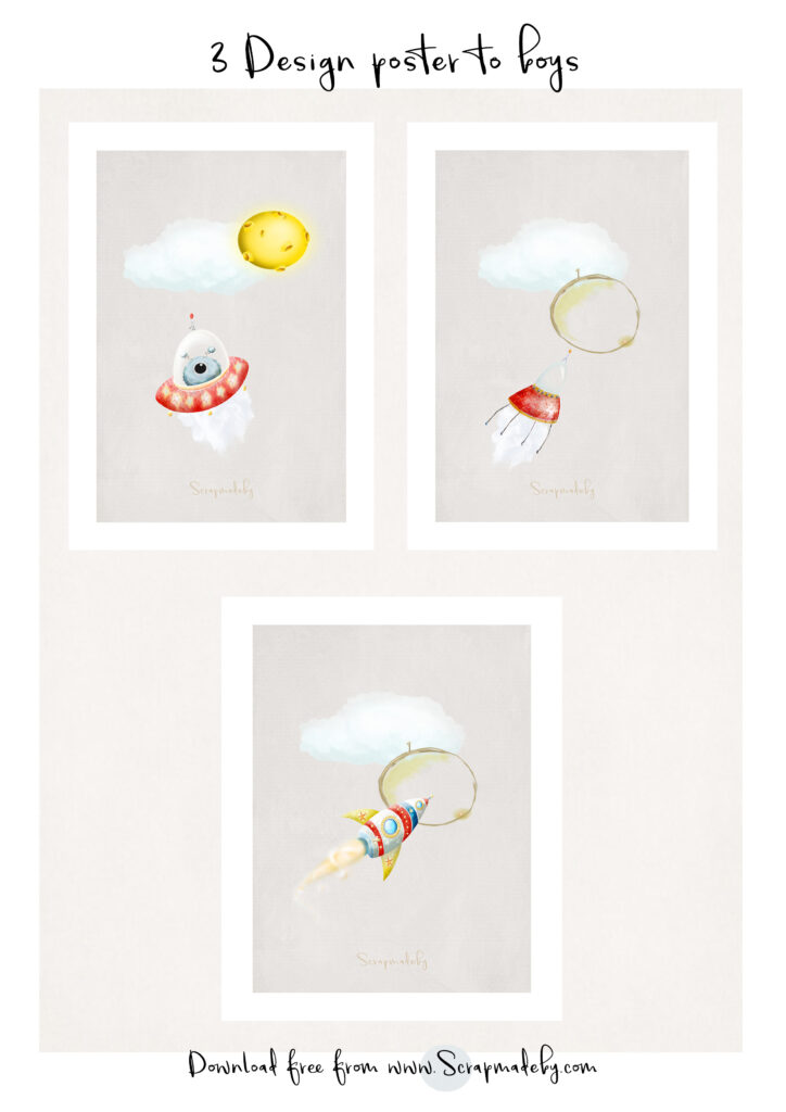 Design poster to boys