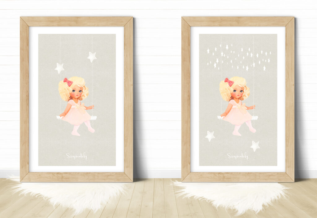 Design poster to girls