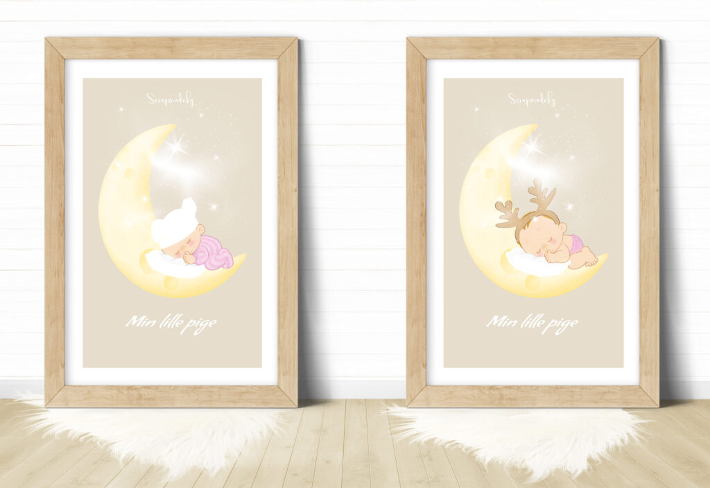 Danish poster to baby girls