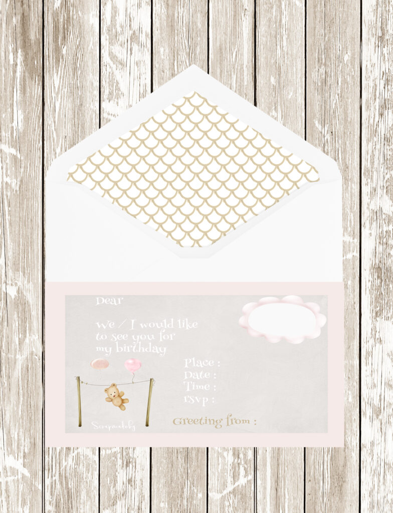 invitation cards from baby